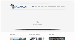 Desktop Screenshot of nasaman.com